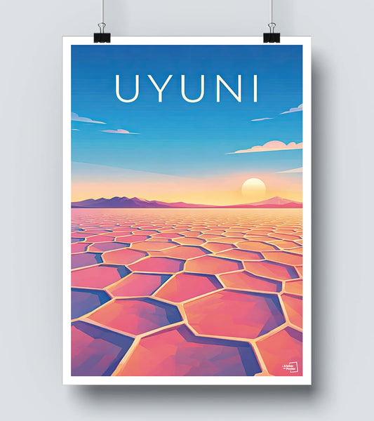 Affiche Uyuni