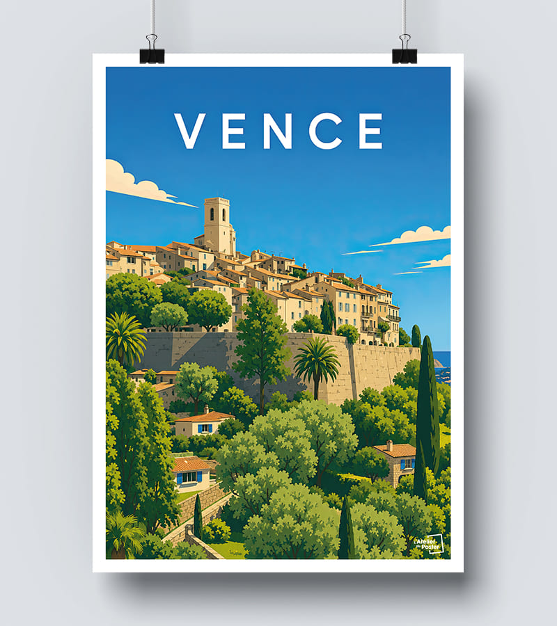 Affiche Vence
