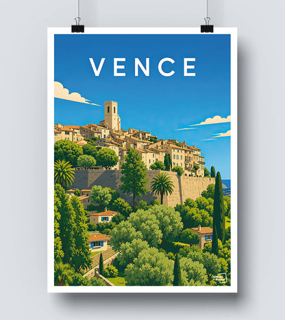 Affiche Vence
