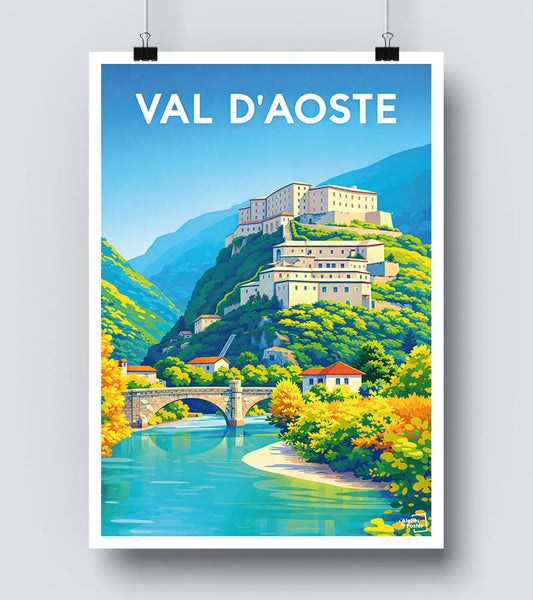 Affiche Val d Aoste