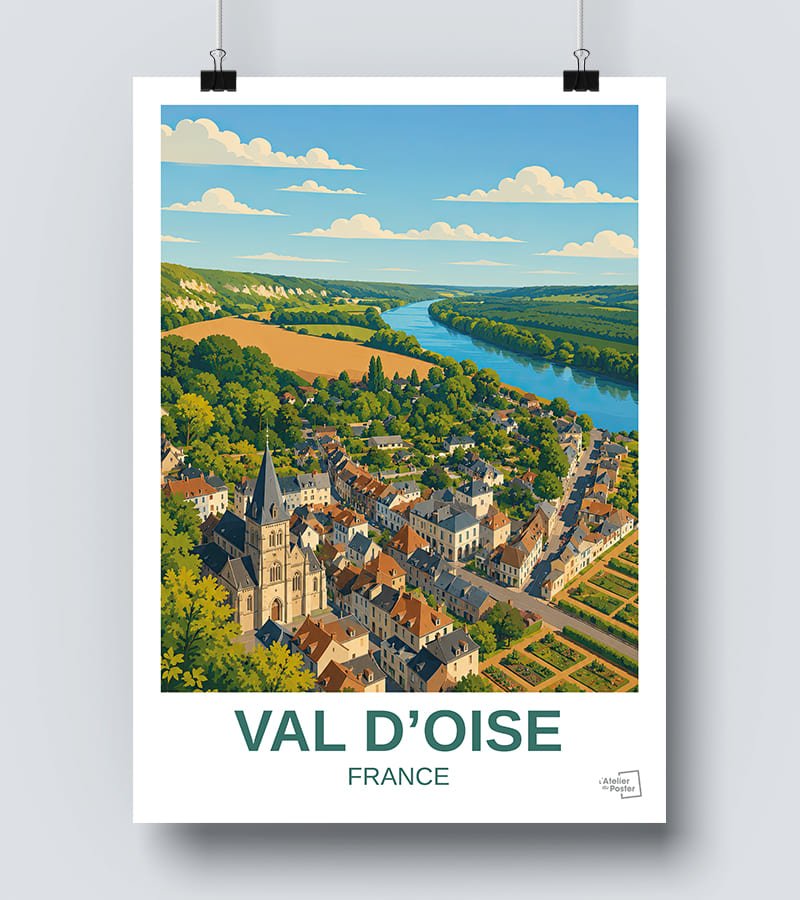 Affiche Val d Oise