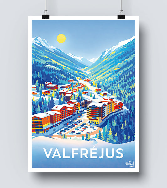 Affiche Valfréjus