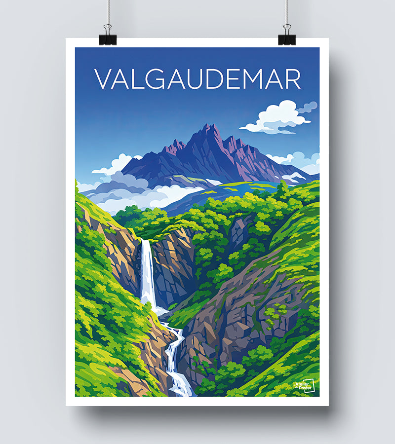 Affiche Valgaudemar vintage