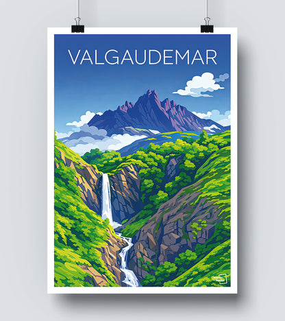Affiche Valgaudemar vintage