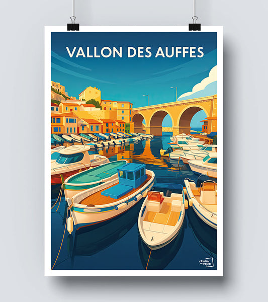 Affiche Vallon des Auffes