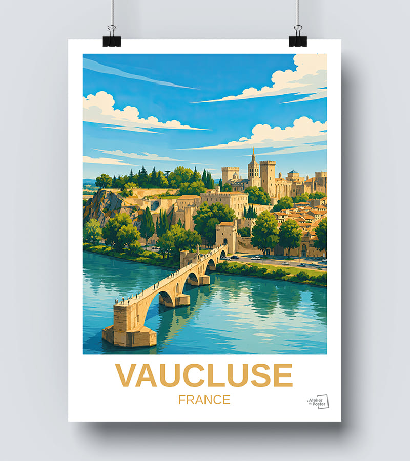 Affiche Vaucluse