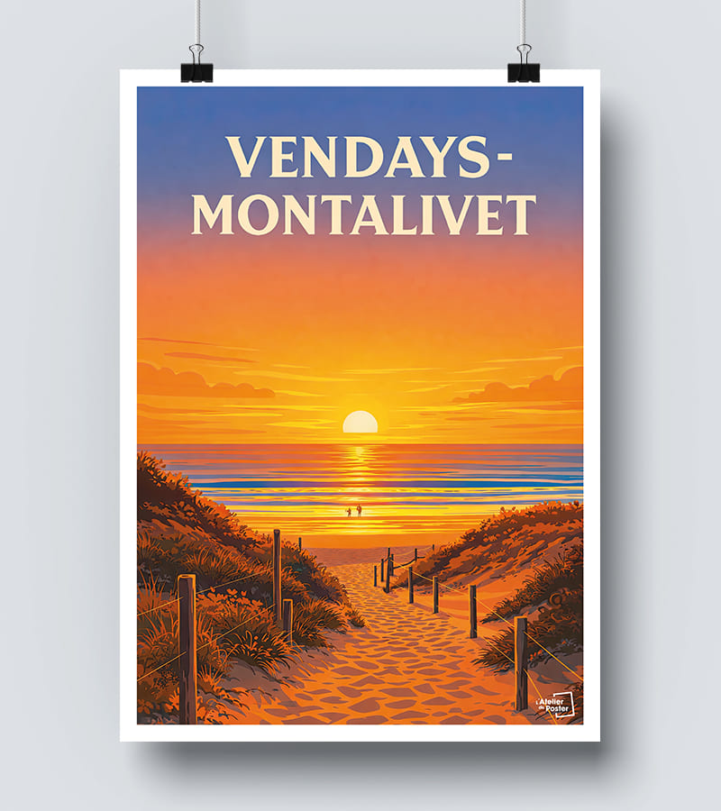 Affiche Vendays-Montalivet