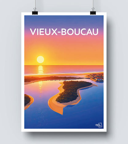 Affiche Vieux Boucau