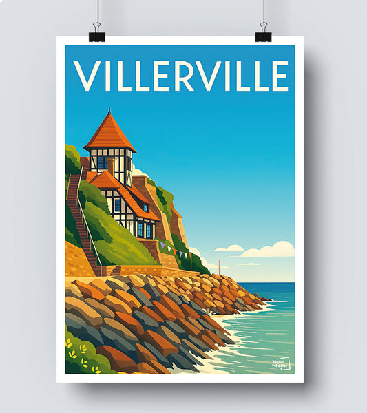 Affiche Villerville