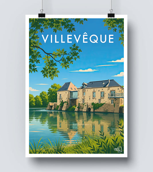 Affiche Villevêque