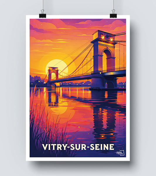 Affiche Vitry sur Seine
