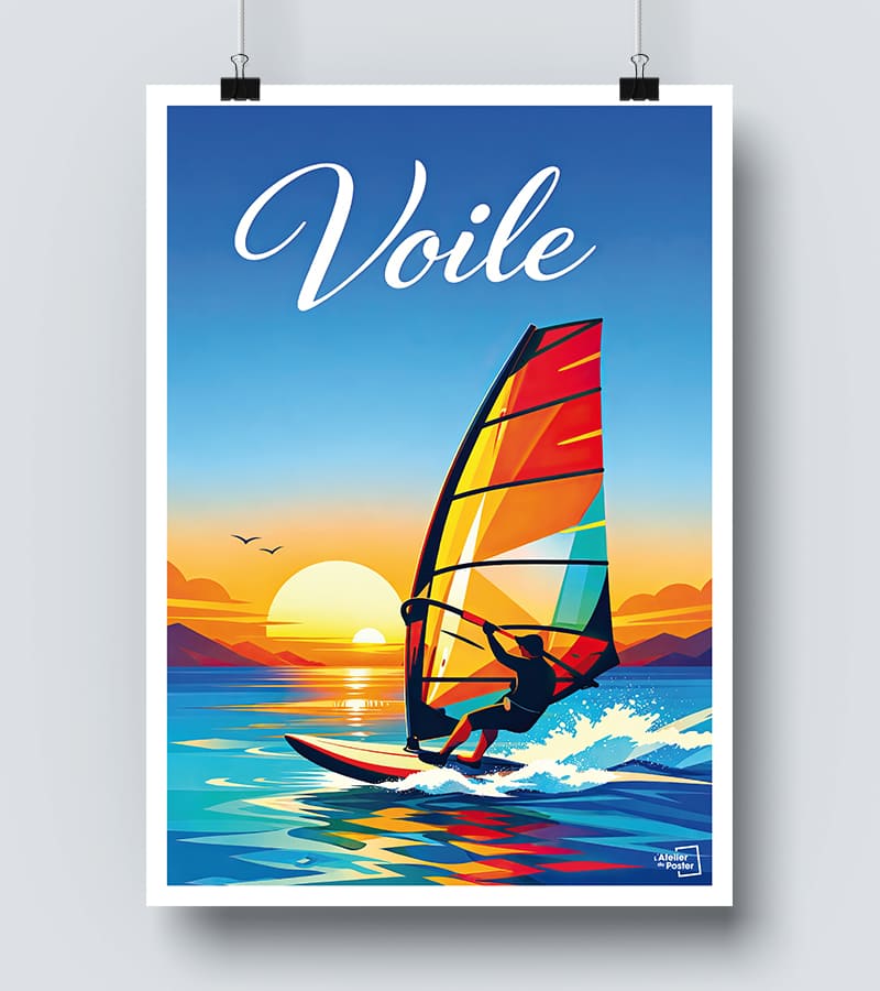 Affiche Voile