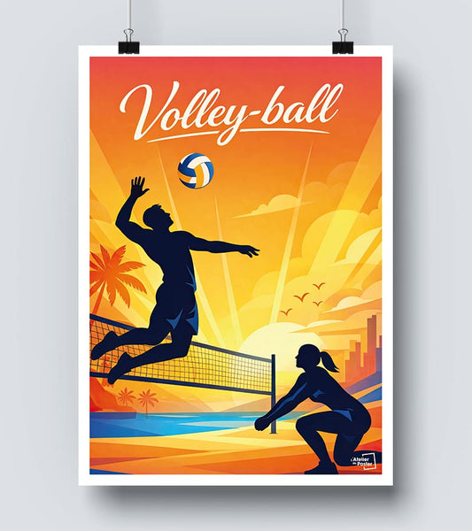 Affiche Volley Ball