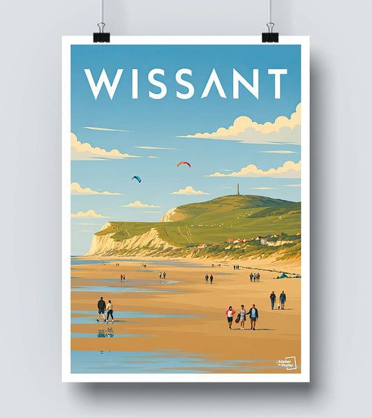 affiche Wissant