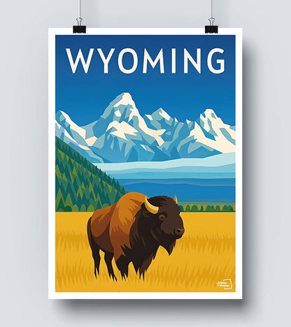 Affiche Wyoming
