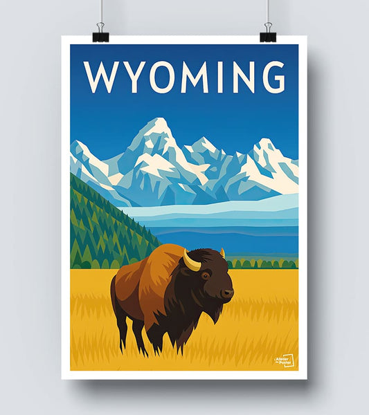 Affiche Wyoming