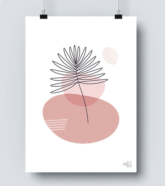 Affiche Affiche abstraite colorée rétro #32