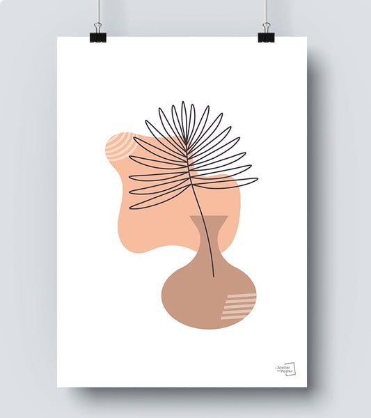 Affiche Fleur en art mural de Style nordique #33