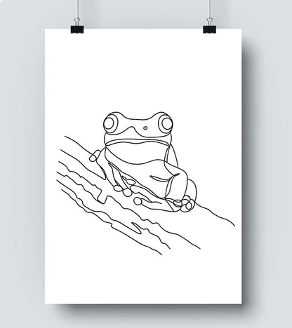 Affiche Line Art Nature #5