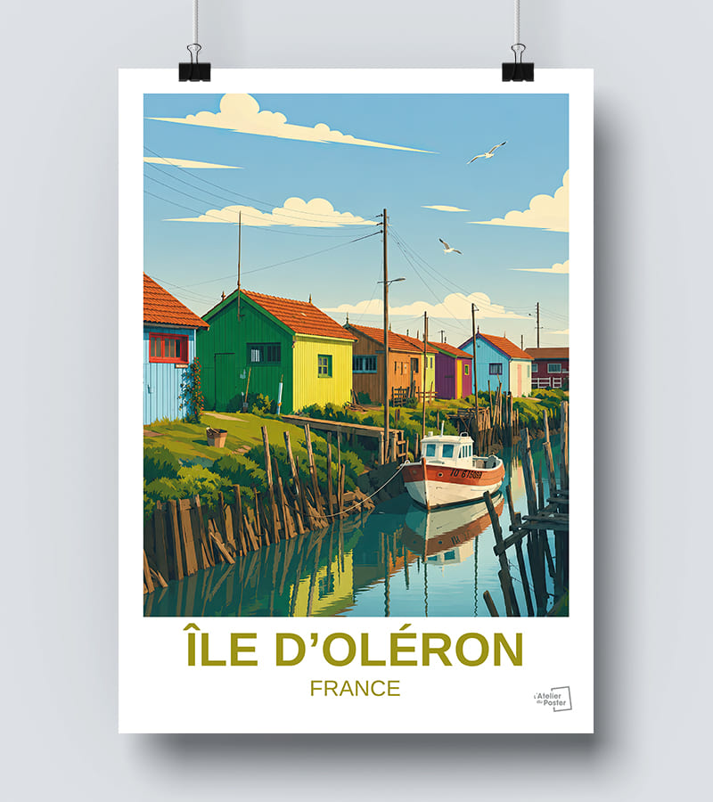 Affiche île d Oléron