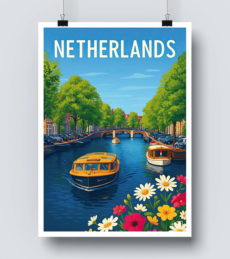 Affiche Netherlands