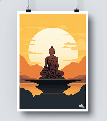 Affiche Bouddha