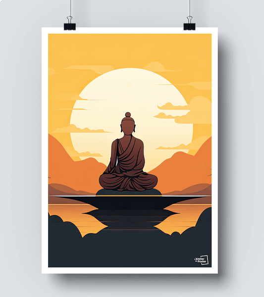 Affiche Bouddha