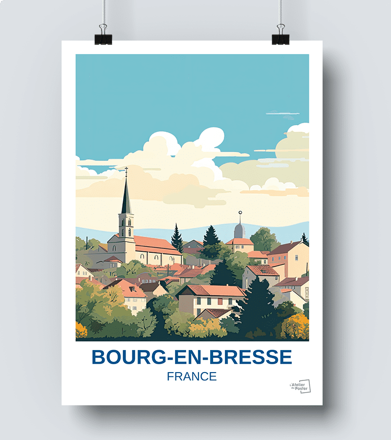 Affiche Bourg-en-Bresse