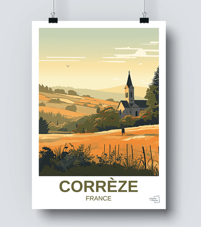 Affiche Corrèze