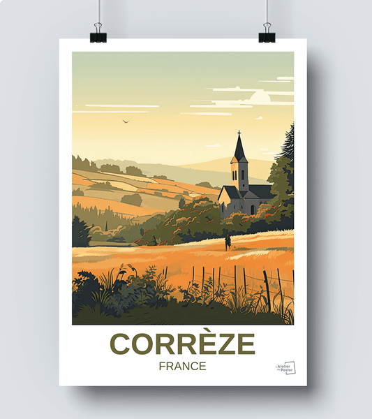 Affiche Corrèze