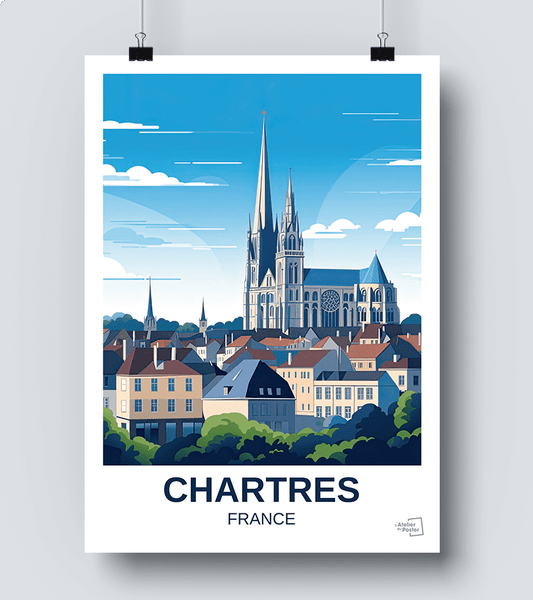 Affiche Chartres