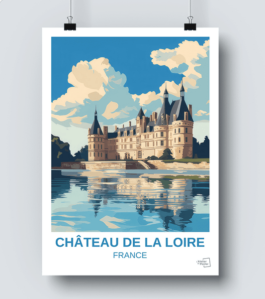 Affiche Château de la Loire