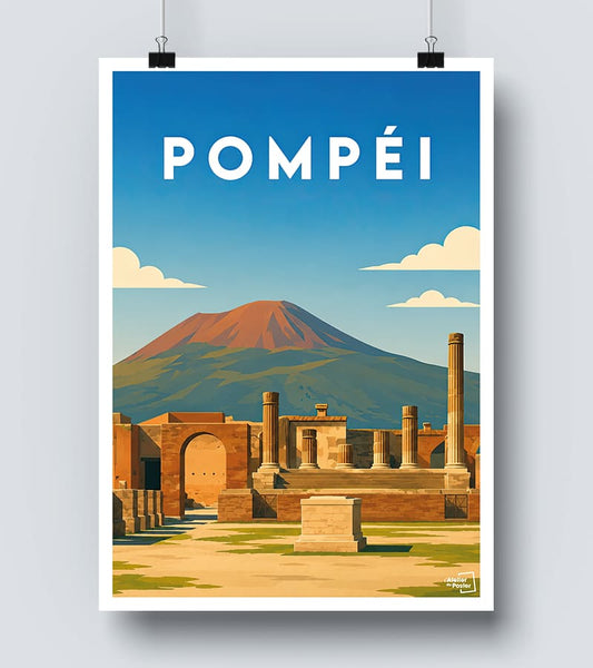 Affiche Pompéi