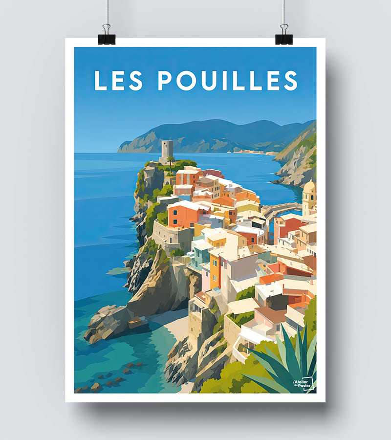 Affiche Les Pouilles