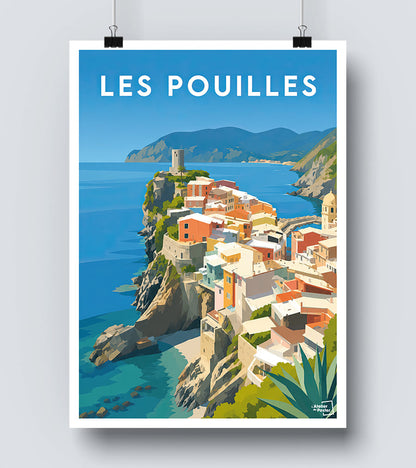 Affiche Les Pouilles