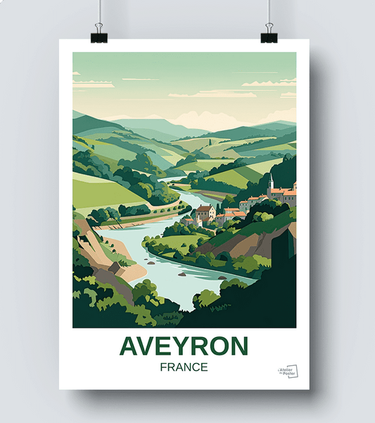 Affiche Aveyron