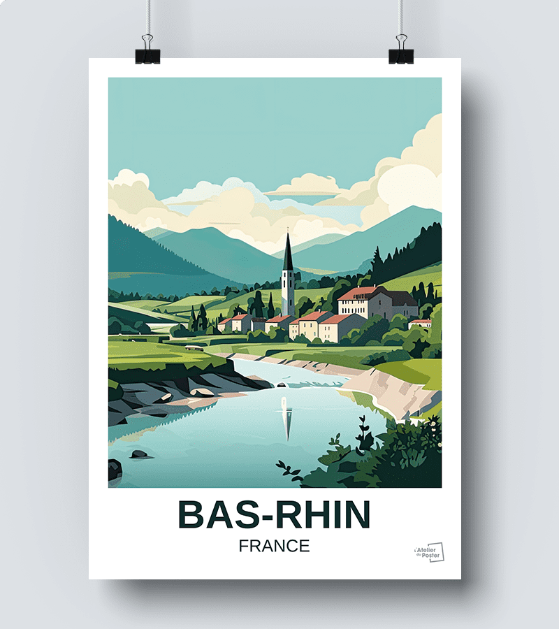 Affiche Bas-Rhin