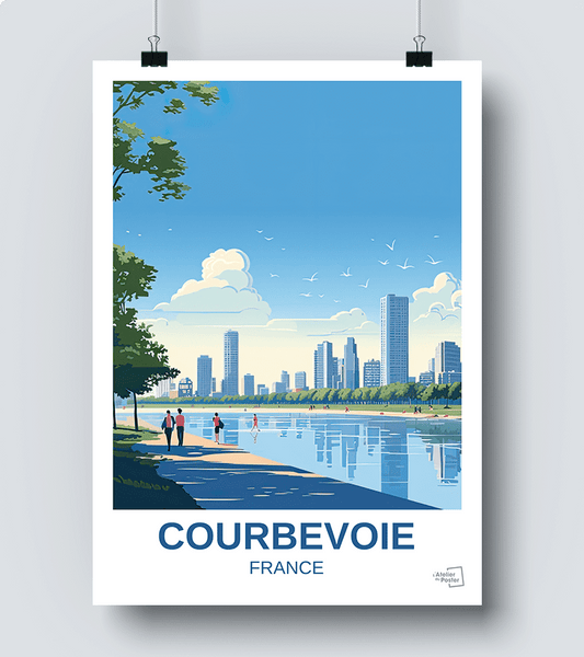 Affiche Courbevoie