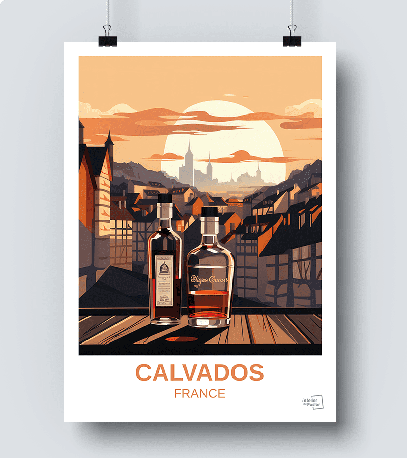 Affiche Département du Calvados