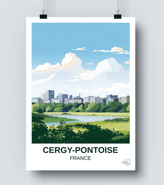 Affiche Cergy-Pontoise