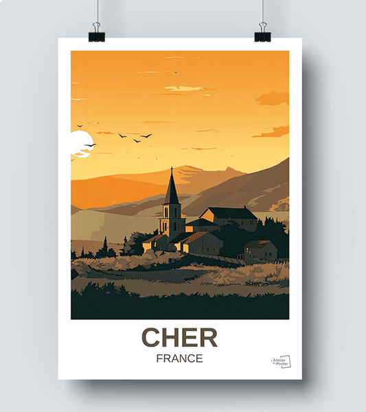 Affiche Département du Cher