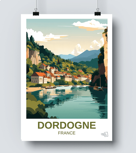 Affiche Département Dordogne