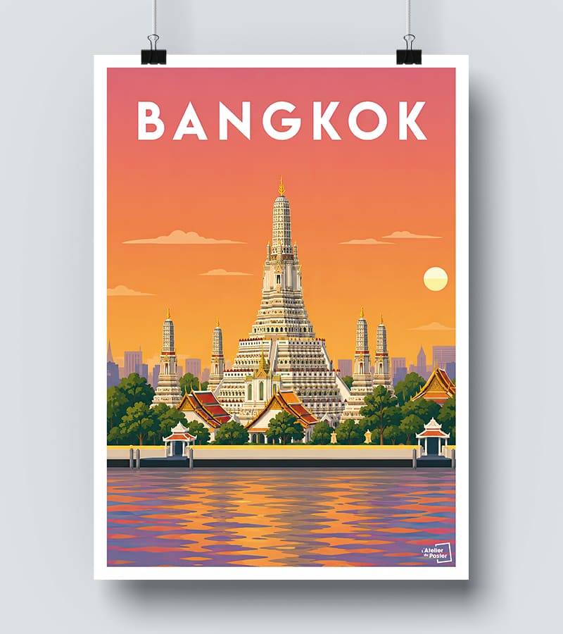 Affiche Bangkok