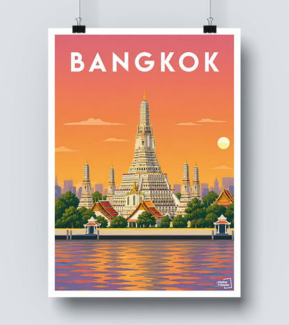 Affiche Bangkok