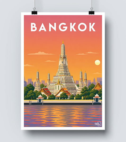 Affiche Bangkok
