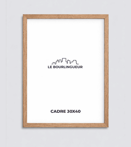 Cadre Bois foncé 30x40