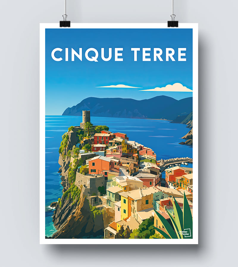 Affiche Cinque Terre