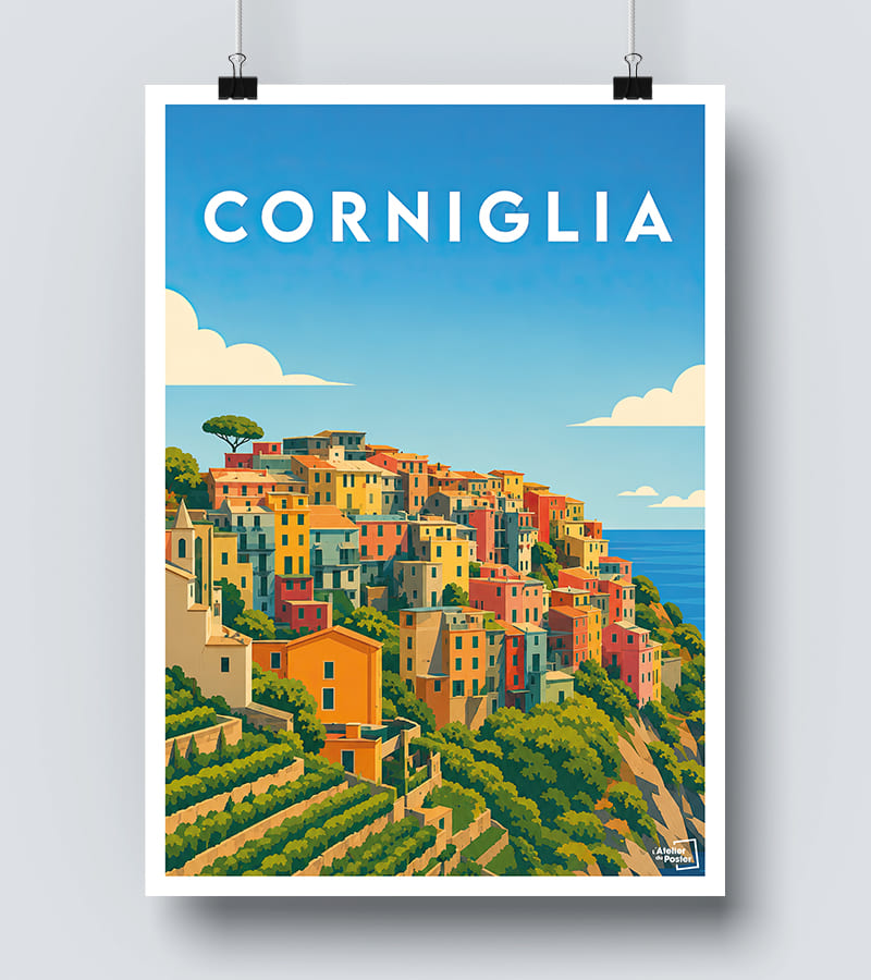 Affiche Corniglia