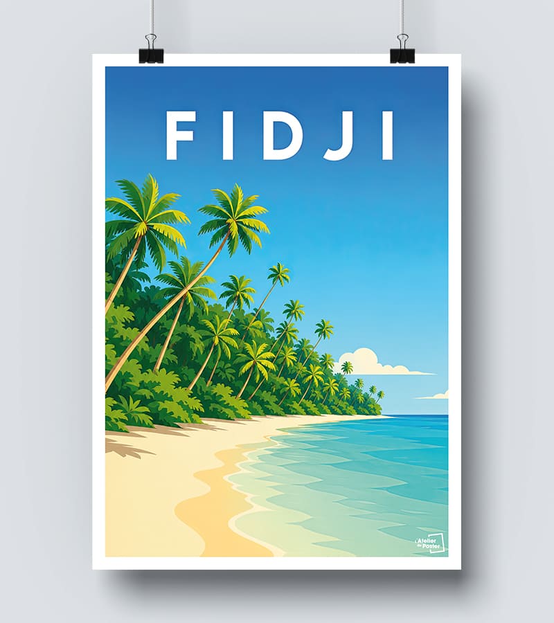 Affiche Fidji