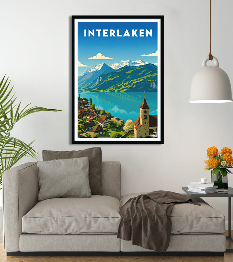 Affiche Interlaken